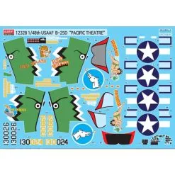 Academy Maquette Avion USAAF B-25D Pacific Th. -Hasegawa Soldes academy 9412328 usaaf b 25d pacific th 1 6