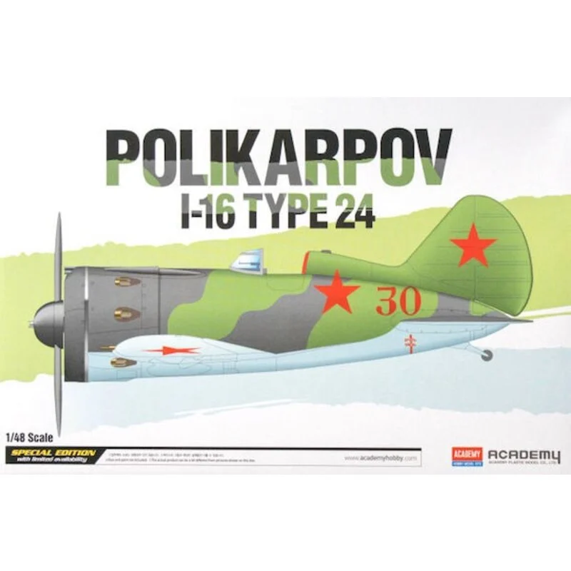 Academy Maquette Avion Polikarpov I-16 Type 24 3 Academy Maquette Avion Polikarpov I-16 Type 24