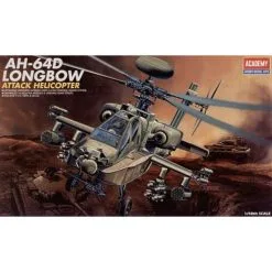 Academy Maquette Avion Boeing AH 64D Longbow