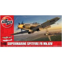 Airfix Maquette Avion Supermarine Spitfire FR Mk.XIV -Hasegawa Soldes airfix ax05135 supermarine spitfire fr mk xiv 17