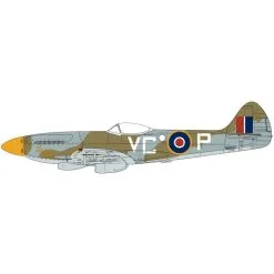 Airfix Maquette Avion Supermarine Spitfire FR Mk.XIV -Hasegawa Soldes airfix ax05135 supermarine spitfire fr mk xiv 18