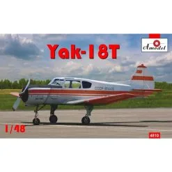 Amodel Maquette Avion Yakovlev Yak-18T Rouge Aeroflot