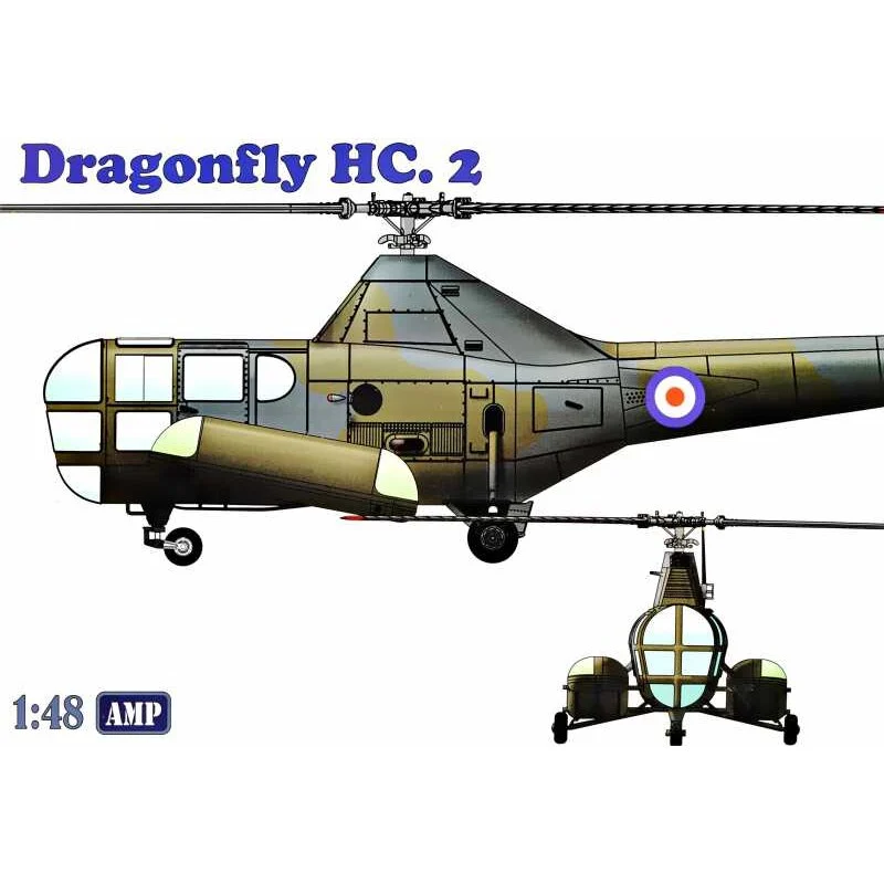 AMP Westland WS-51 'Dragonfly' HC.2, Rescue The Set Includes:6 Frames With Details1 Decal (sticker)1 Photoethed4 Frames Of Transpare 3 AMP Westland WS-51 'Dragonfly' HC.2, Rescue The Set Includes:6 Frames With Details1 Decal (sticker)1 Photoethed4 Frames Of Transpare