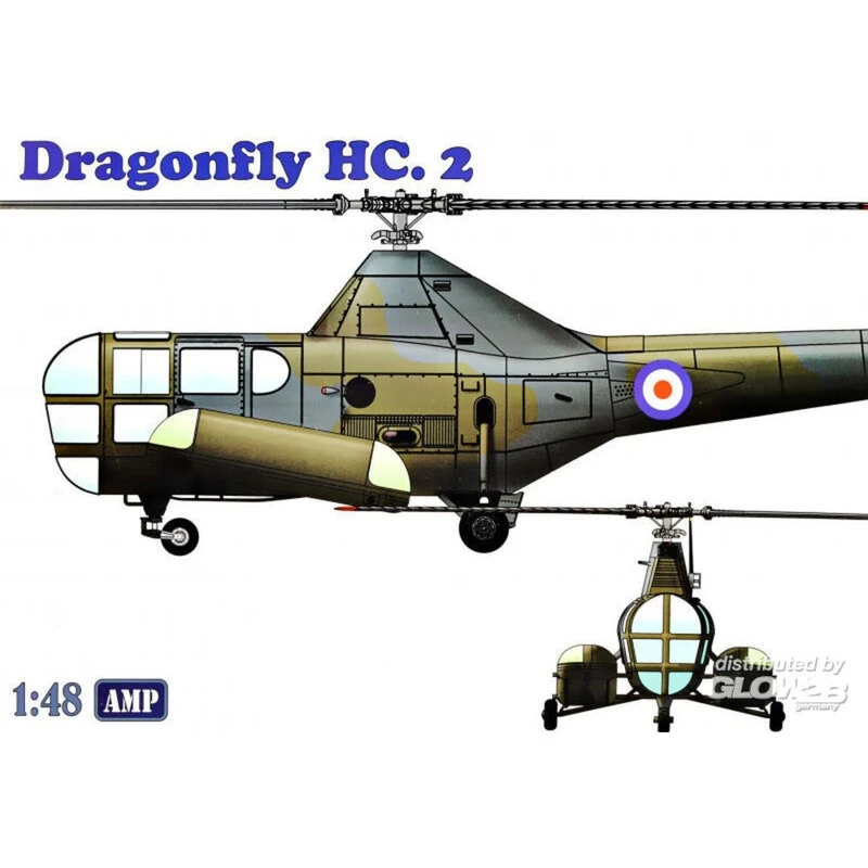 AMP Westland WS-51 'Dragonfly' HC.2, Rescue The Set Includes:6 Frames With Details1 Decal (sticker)1 Photoethed4 Frames Of Transpare 4 AMP Westland WS-51 'Dragonfly' HC.2, Rescue The Set Includes:6 Frames With Details1 Decal (sticker)1 Photoethed4 Frames Of Transpare – Image 2