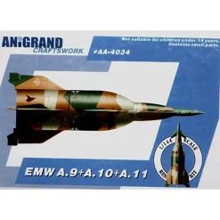 Anigrand Craftswork EMW A-9/A-10/A-11 Missile Balistique De La Luftwaffe. Inclut Aussi Maquettes En Prime Du Fieseler Fi 166 Blohm Und Voss MGRP Sko
