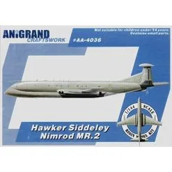 Anigrand Craftswork Hawker Siddeley Nimrod M. 2. Inclut Aussi Maquettes En Prime Du Merlin Westland Le Britten-Normand De HC.3 Defender AL.1 Et Hawk