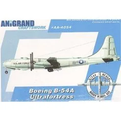 Anigrand Craftswork Boeing B-54A Ultraforteress. Inclut Maquettes En Prime De Northrop YF-17 Cobra Douglas XF6D Missileer & McDonnell XHJD Whirlaway