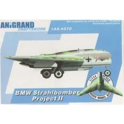 Anigrand Craftswork BMW Strahlbomber P.II. Projets De Bombardier Aile Volante à Longue Portée. Inclut Des Kits De Bonus Du Blohm Und Voss BV.P.170,