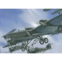 Anigrand Craftswork Tupolev TB-3. Le Premier Bombardier Monoplan à 4 Cylindres. Polikarpov I-16 / Polikarpov I-5 / Grigorovitch. En 1925, La Force A -Hasegawa Soldes anigrand craftswork anig4073 tupolev tb 3 le premier bombardier monop 3