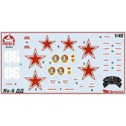 Ark Model Maquette Avion Russian Fighter Yak 9dd -Hasegawa Soldes ark model arkm48002 russian fighter yak 9dd 3