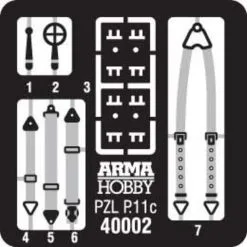 Arma Hobby Maquette Avion PZL P.11c Model Kit 15 Arma Hobby Maquette Avion PZL P.11c Model Kit -Hasegawa Soldes arma hobby 97ar40002 pzl p 11c model kit 3