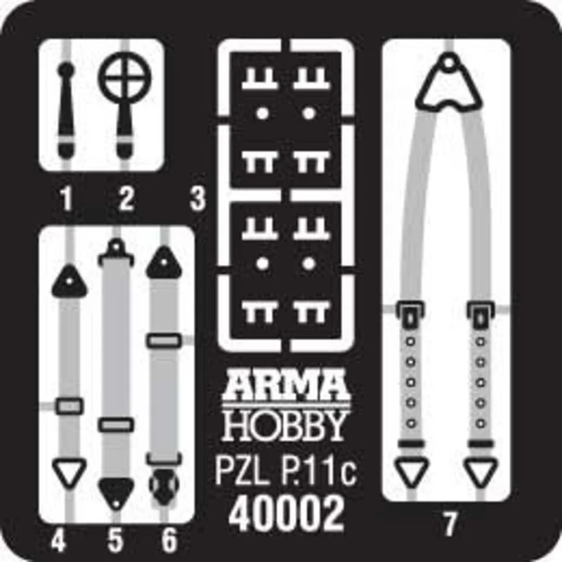 Arma Hobby Maquette Avion PZL P.11c Model Kit 6 Arma Hobby Maquette Avion PZL P.11c Model Kit – Image 4
