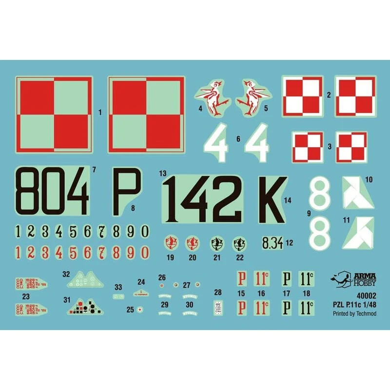 Arma Hobby Maquette Avion PZL P.11c Model Kit 7 Arma Hobby Maquette Avion PZL P.11c Model Kit – Image 5