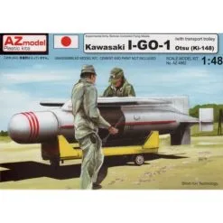 AZ Models Maquette Avion Kawasaki Ki-148 Missile With Trolley