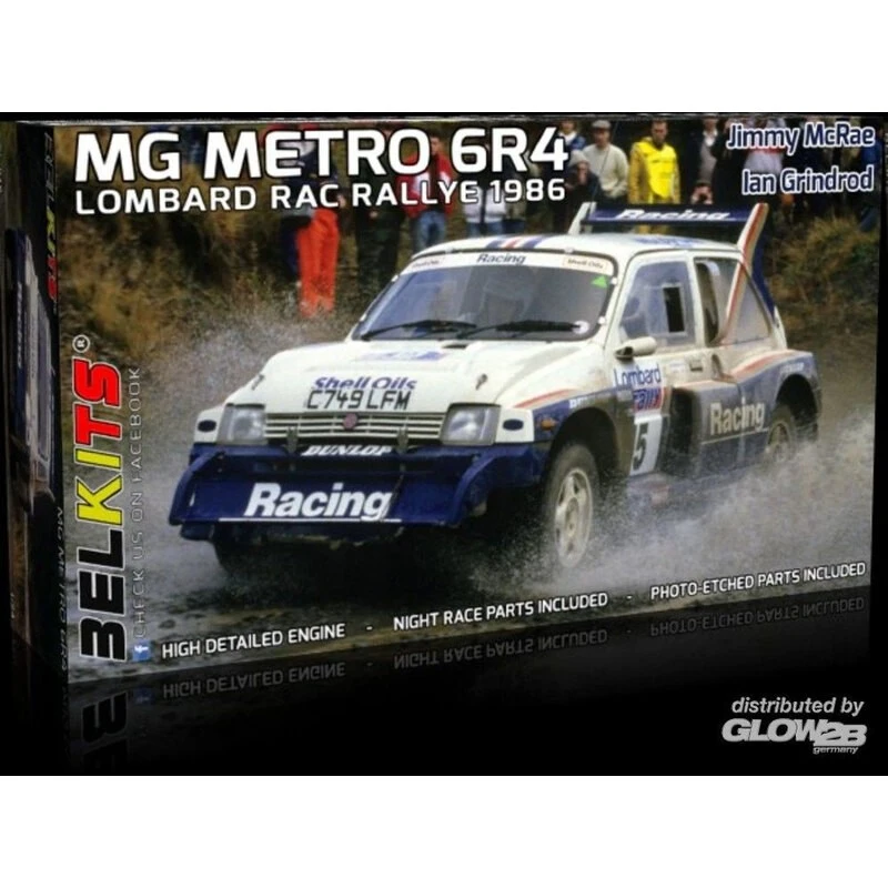 Belkits Maquette MG METRO 6R4,Lombard RAC Rallye 1986 3 Belkits Maquette MG METRO 6R4,Lombard RAC Rallye 1986