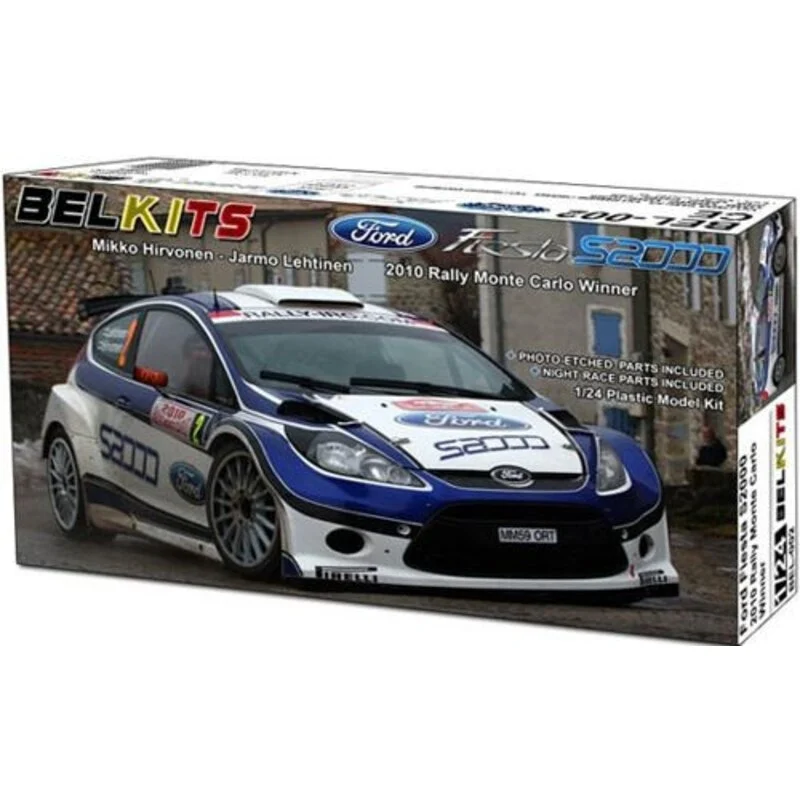 Belkits Maquette Ford Fiesta S2000 Rally 3 Belkits Maquette Ford Fiesta S2000 Rally