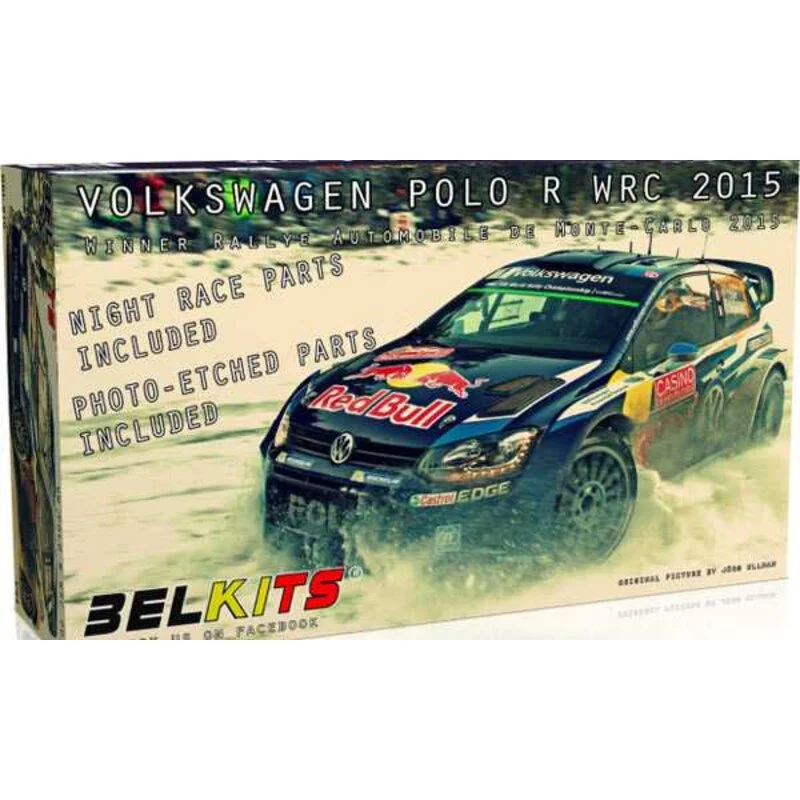 Belkits Maquette Volkswagen Polo R WRC 2015Winner Rallye Automobile De Monte-Carlo 2015 4 Belkits Maquette Volkswagen Polo R WRC 2015Winner Rallye Automobile De Monte-Carlo 2015 – Image 2