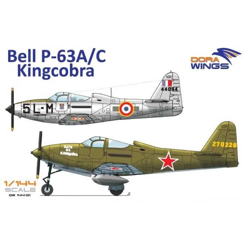 Dora Wings Maquette Avion Bell P-39A/C Kingcobra 3 Dora Wings Maquette Avion Bell P-39A/C Kingcobra