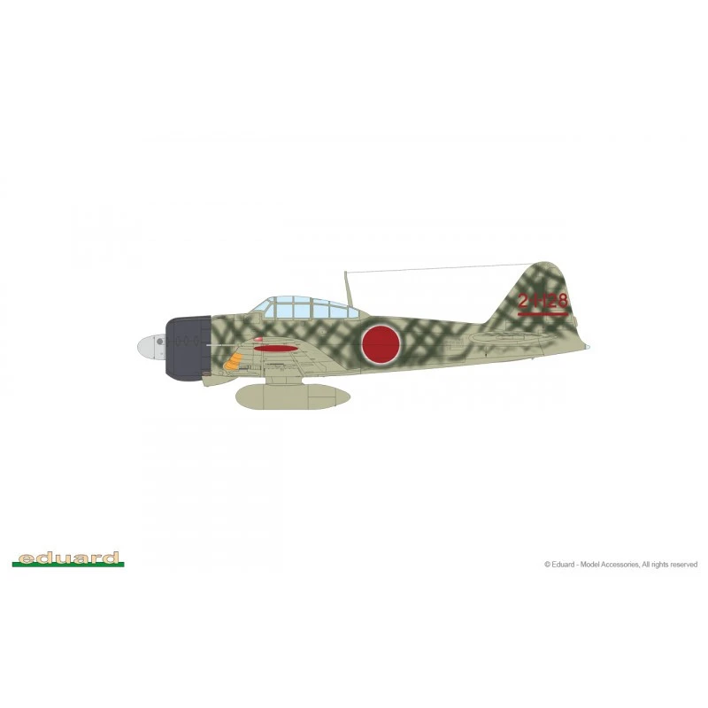 Eduard Maquette Avion ZERO ZERO ZERO! DUAL COMBO édition Limitée 12 Eduard Maquette Avion ZERO ZERO ZERO! DUAL COMBO édition Limitée – Image 10