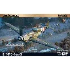 Eduard Maquette Avion Bf 109G-14/AS Profipack