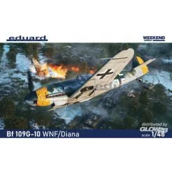 Eduard Maquette Avion Bf 109G-10 WNF/Diana Week-end édition
