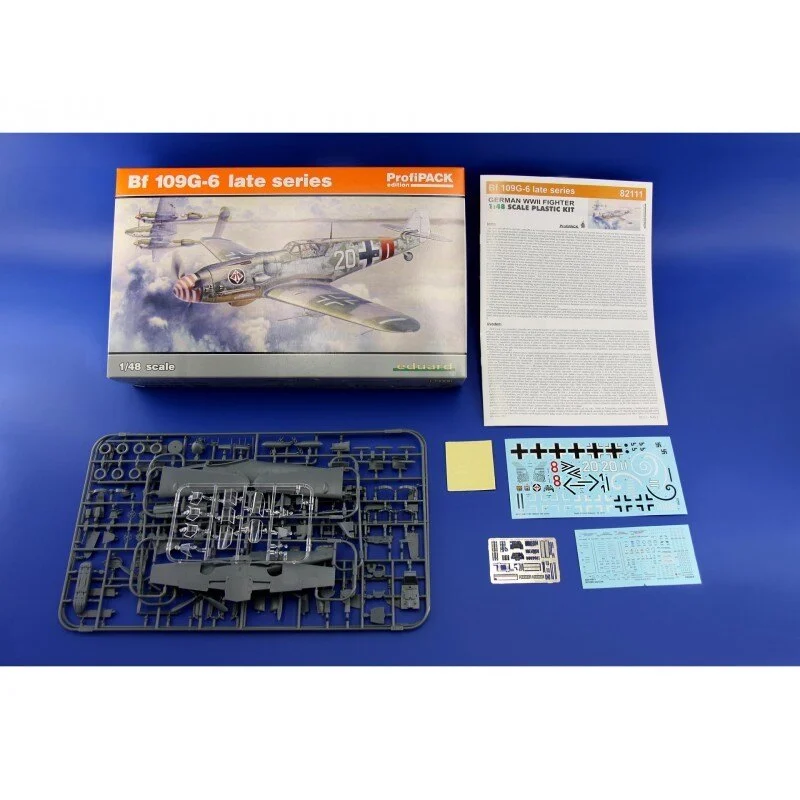 Maquette Avion Eduard 82111 Bf 109g-6 Late Series 1/48 4 Maquette Avion Eduard 82111 Bf 109g-6 Late Series 1/48 – Image 2