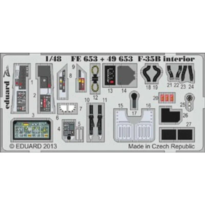 Eduard Maquette Avion F 35b Its Interior Kh 3 Eduard Maquette Avion F 35b Its Interior Kh