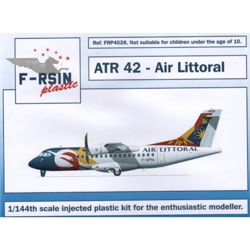F-rsin Maquette Avion ATR ATR-42 Air Littoral 3 F-rsin Maquette Avion ATR ATR-42 Air Littoral