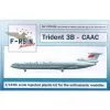 F-rsin Maquette Avion Trident 3B - CAAC - Laser-printed Decals -Hasegawa Soldes f rsin frp4036 trident 3b caac laser printed decals