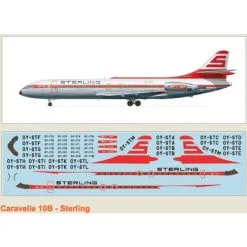 F-rsin Maquette Avion Caravelle 10B Sterling