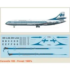 F-rsin Maquette Avion Caravelle 10B Finnair 60