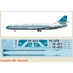 F-rsin Maquette Avion Caravelle 10B Syrianair