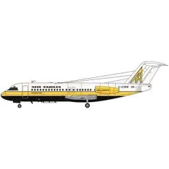 F-rsin Maquette Avion Fokker F-28-4000-Air Anglia