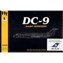 Fly Maquette Avion McDonnell Douglas DC-9-15 (Federal Aviation Administration) + Free Bonus Decal