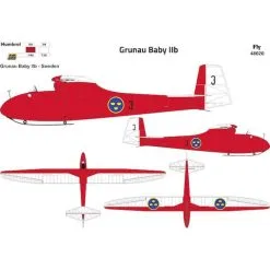 Fly Maquette Avion Grunau Bébé IIB Suède