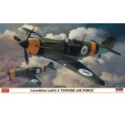 Hasegawa Maquette Avion LA LAGG-3 Finish AF -Hasegawa Soldes hasegawa 07400 la lagg 3 finish af 1