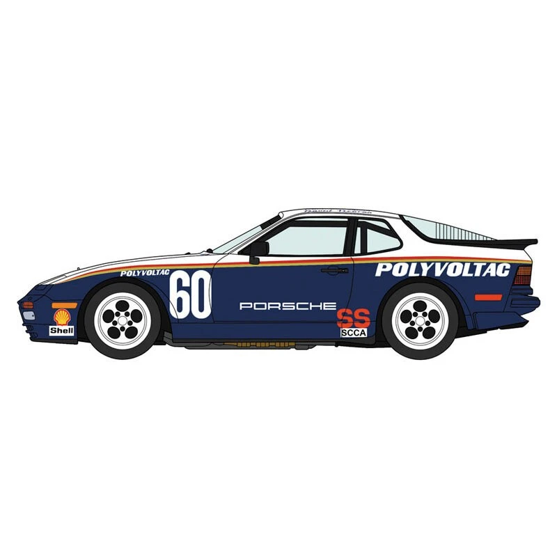 Hasegawa Maquette Porsche 944 Turbo Racing 4 Hasegawa Maquette Porsche 944 Turbo Racing – Image 2