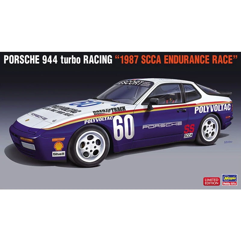 Hasegawa Maquette Porsche 944 Turbo Racing 5 Hasegawa Maquette Porsche 944 Turbo Racing – Image 3