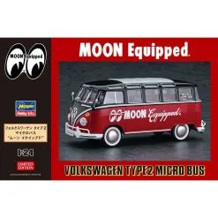 Hasegawa Maquette VW Combi Type 2 Bus Moon -Hasegawa Soldes hasegawa 20524 vw combi type 2 bus moon 3
