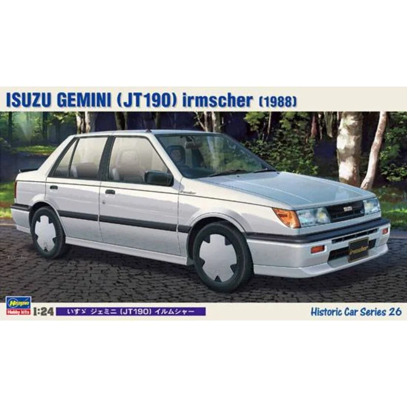 Hasegawa Maquette ISUZU GEMINI (JT190) Irmscher HC26 5 Hasegawa Maquette ISUZU GEMINI (JT190) Irmscher HC26 – Image 3