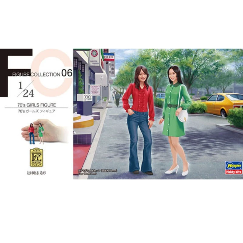 Hasegawa Maquette 70’s GIRLS FIGURE 3 Hasegawa Maquette 70’s GIRLS FIGURE