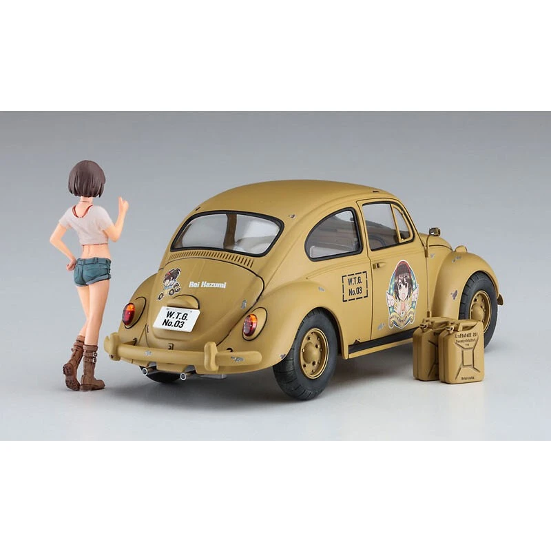 Hasegawa Maquette VW BEETLE + EGG GIRL Figure 4 Hasegawa Maquette VW BEETLE + EGG GIRL Figure – Image 2