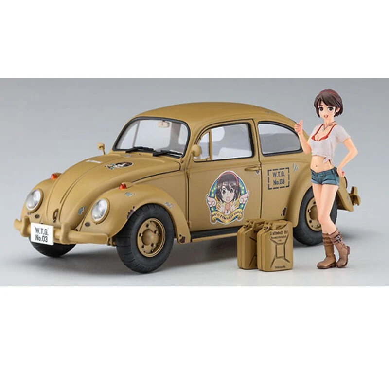 Hasegawa Maquette VW BEETLE + EGG GIRL Figure 3 Hasegawa Maquette VW BEETLE + EGG GIRL Figure