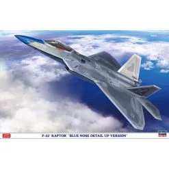 Hasegawa Maquette Avion F-22 Raptor Blue Nose -Hasegawa Soldes hasegawa 52293 f 22 raptor blue nose 2