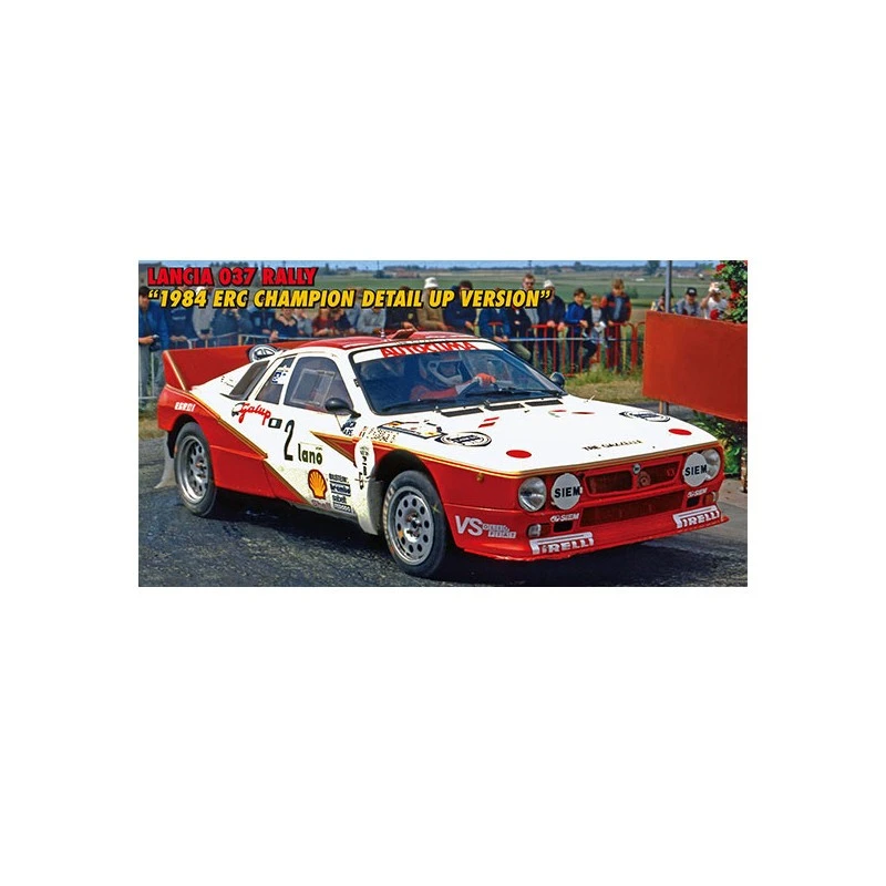 Hasegawa Maquette Lancia 037 Rallye Detail Up Version 3 Hasegawa Maquette Lancia 037 Rallye Detail Up Version