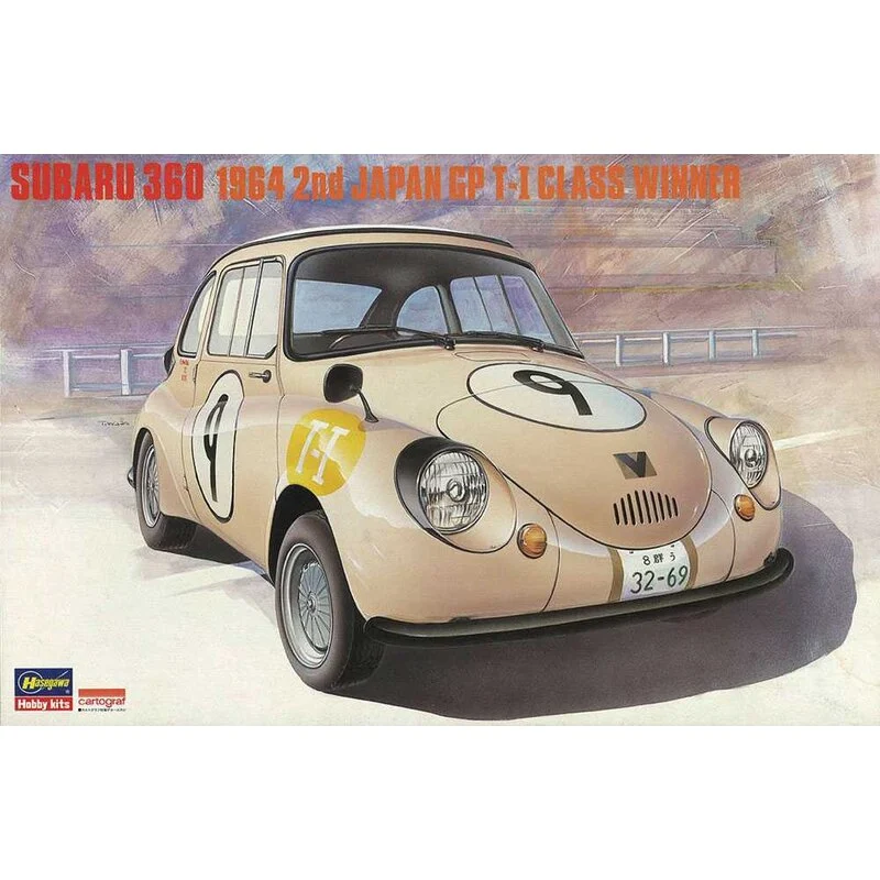 Hasegawa Maquette Subaru 360 1964 2e Gagnant De La Catégorie TI Du GP Du Japon 3 Hasegawa Maquette Subaru 360 1964 2e Gagnant De La Catégorie TI Du GP Du Japon