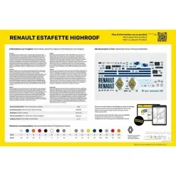 Heller Maquette Camion KIT DE DÉMARRAGE Estafette Toit Haut 9 Heller Maquette Camion KIT DE DÉMARRAGE Estafette Toit Haut -Hasegawa Soldes heller 1000567400 kit de demarrage estafette toit haut 3