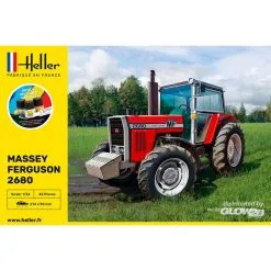 Heller Maquette STARTER KIT (Kit De Démarrage) Massey Ferguson 2680 -Hasegawa Soldes heller hell57402 starter kit kit de demarrage massey ferguson 2680 2