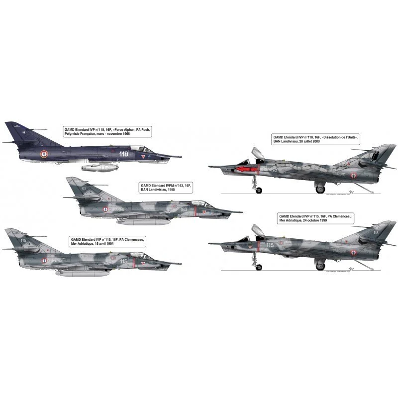 Heller Maquette Avion Etendard Iv P 1/48 6 Heller Maquette Avion Etendard Iv P 1/48 – Image 4