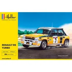 Heller Maquette Renault R5 Turbo 1/24 -Hasegawa Soldes heller hell80717 renault r5 turbo 1 24 2